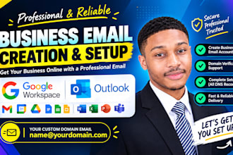 setup google workspace gmail microsoft 365 g suite  migration business office365