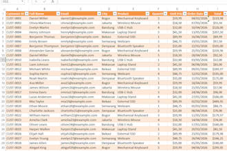 convert PDF to excel and accurately enter data