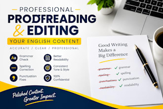 proofread english text and fix grammar mistakes