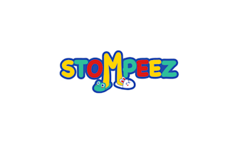 create fun exciting youthful kids slipper logo
