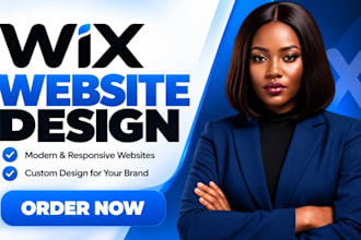 design wix responsive website develop wix revamp and redesign wix website
