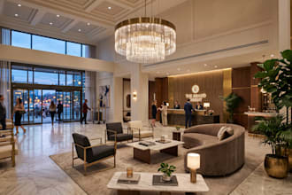 3d architectural visualization hotel resort restaurant interior exterior render
