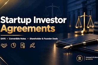 draft an ironclad investment and shareholder agreement