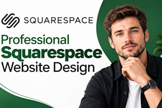 build, design  squarespace website, squarespace store