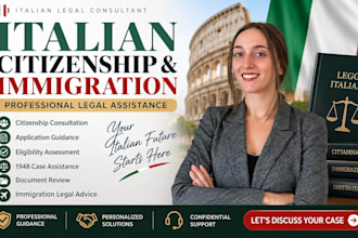 provide professional italian citizenship and immigration legal assistance