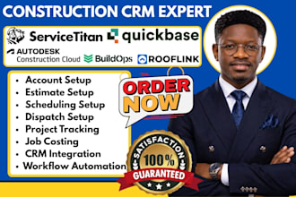 setup servicetitan quickbase build ops autodesk constuction cloud rooflink