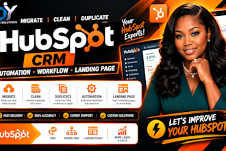 migrate,clean or duplicate hubspot crm hubspot automation workflow landing page