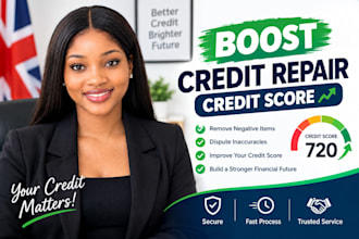 professionally boost your credit score with credit repair assistance