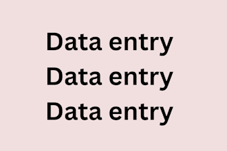 do data entry data entry