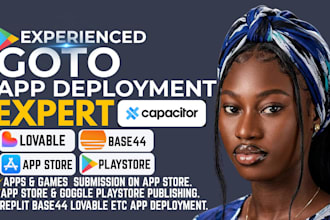 deploy your lovable replit base44 app claude code to app store and play store