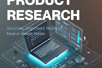 do web research, product research, and lead generation
