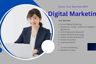 create a complete digital marketing strategy for your business