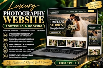 wix wedding website, wix photography portfolio, wix website design, wix website
