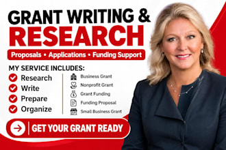 write nonprofit grant proposals research grants and funding applications