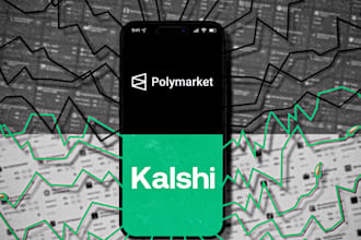 create prediction market website polymarket kalshi ai analytics dashboard