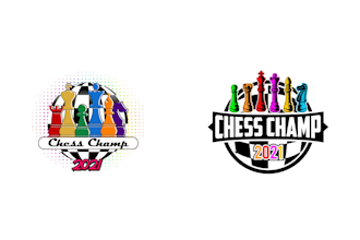 do good looking creative chess  logo with free source file