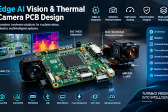 design edge ai camera vision thermal pcb mipi csi dsi flir mlx90640 robotics mcu