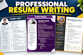 german resume CV cover letter inked profile