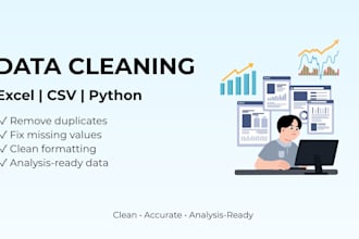 clean and organize your excel and CSV data