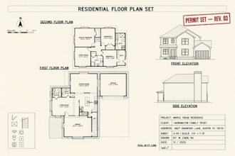 draw USA floor plans and site plan for salt lake city utah and seattle washingto