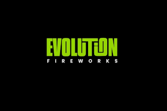 design evolution fireworks logo