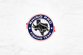 design unique fishing team logo