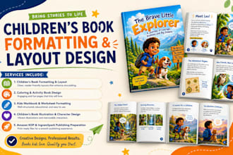 create adult or kids coloring book cover activity book formatting kid workbooks