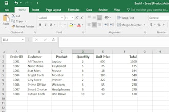 create and format professional microsoft excel spreadsheets