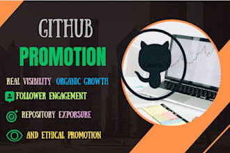 grow your github repo with organic social media promotion