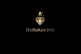 design unique candle company logo