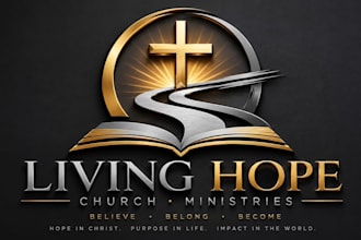 design a modern 3d church, faith, or ministry logo