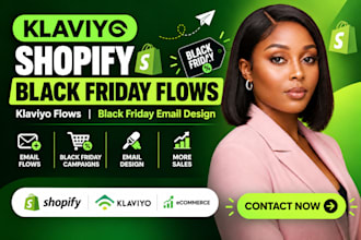 klaviyo shopify black friday flows klaviyo flows black friday email design