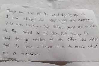 do neat handwriting and translation