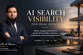 create your real estate ai search visibility strategy