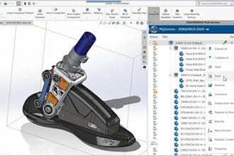 be your solidworks expert for 3d cad modeling and mechanical design