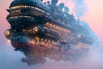 design sci fi illustration and sci fi sci fi illustration