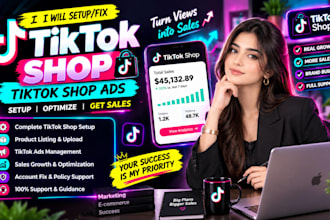 setup tik tok shop, tik tok affiliate and tiktok shop ads