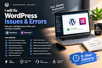 fix wordpress error, bug fix, fix wordpress issues, wordpress bug fix, fix bug
