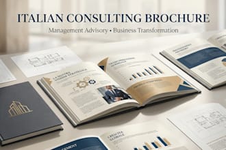 design german management consulting brochure strategy consultant advisory firms