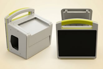 design 3d printable enclosure for pcb, camera, or electronics
