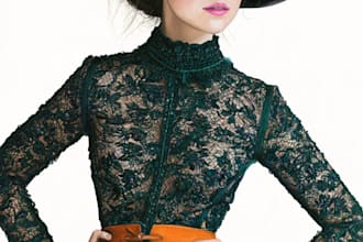 draw a fashion illustration
