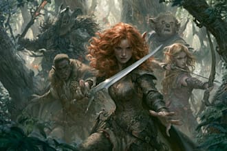 draw fantasy rpg characters and dnd party art