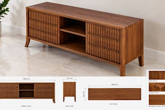 do classic furniture design 3d render your custom furniture millworks drawings