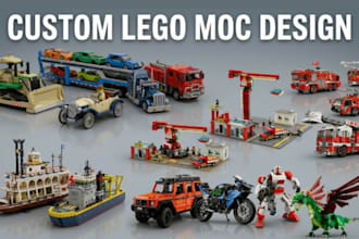 do lego moc lego set design 3d lego model part list lego moc technic instruction