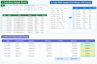 do accurate data entry and google sheets work