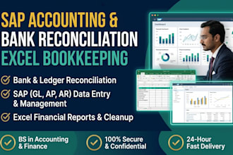 do sap accounting, bank reconciliation, and excel reporting