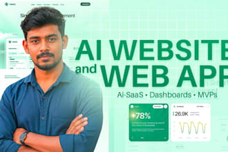 build ai saas, ai web apps, ai agents and custom ai software