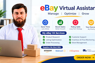 be your ebay VA for 2step drop shipping ebay VA