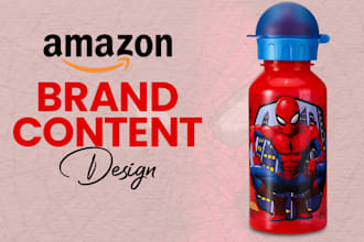 design amazon listing images infographics and ebc content