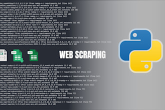 do python web scraping and data extraction
